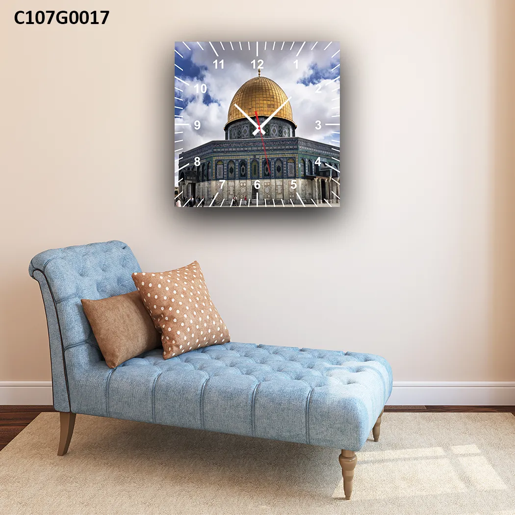 ساعة حائط قبة الصخرة – لمسة روحانية من قلب القدس