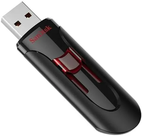 فلاشة SanDisk 64GB CRUZER GLIDE USB 3.0 FLASH DRIVE