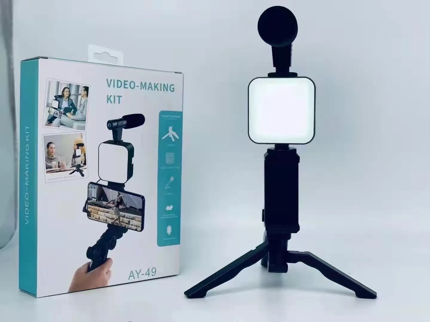 قبضة سيلفي AY-49 Video Making Kit